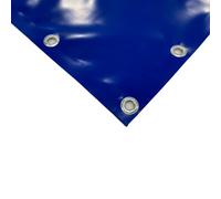 TENDAGGIMANIA Lona Impermeable Exterior de PVC 650 g/m² - Medida 3 X 5 MT -Color: Azul - con Dobladillo de Refuerzo perimetral y Ojales Cada 50 cm