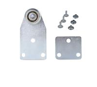 TENDAGGIMANIA Polea Corredera con Ruedas Deslizantes de Acero Galvanizado - 1 POLEA ANTI OXIDO para lona PVC, tela y Puerta Corredera - Peso Soportado 35 kg máx por cada Polea