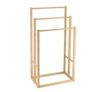 Tendance Atmosphera - Toallero Independiente - Bambú - 42 x 82 cm - 3 Barras - para baño, Organizador de baño
