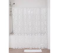 Tendance - Cortina de Ducha 180x180cm Transparente Estampada - Tribeca - Baño Cortinas