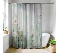 Tendance - Cortina de Ducha de poliéster 180 x 200 cm - Brume