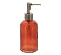 Tendance - Dosificador de jabón de Cristal 410ml - Terre de sienne
