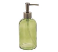 Tendance - Dosificador de jabón de Cristal 410ml - Verde Oliva