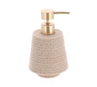 Tendance - Dosificador de jabón de poliresina 300ml Efecto Arena - Natural