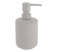 Tendance - Dosificador de jabón gres Efecto Goma 400 ml - Gris Claro