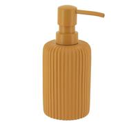 Tendance - Jabonera Redonda de poliresina 230 ml - Mostaza