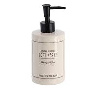 Tendance - Jabonera Redonda Impresa dolomita 320 ml - Neo Retro Blanco
