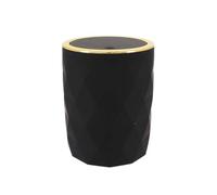 Tendance - Papelera abs + Goma 6l - Negro