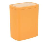 Tendance - Papelera abs + PVC bambú 5l - Mostaza