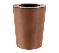Tendance - Papelera de Madera Efecto Roble 9l - marrón