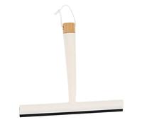 Tendance - PP TPR y bambú escobilla de Ducha Colgante - Blanco Mate