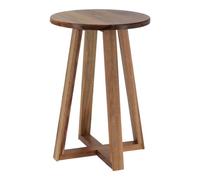 TENDANCE - Taburete con Patas y Tablero de Acacia - Acacia, 3664323176209