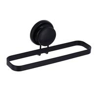 Tendance - Toallero metálico Rectangular con Ventosa - Negro