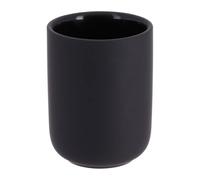 Tendance - Vaso gres Efecto Goma 300 ml - Negro