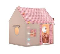 Tendas de Juego Tienda de campaña Plegable for niños 120 x 105 128 cm, casa Juegos pequeña, no Incluye Bola luz(Pink Only Tent)