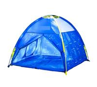 Tendas de Juego Tienda de Juegos for niños con cúpula Cielo Estrellado Azul for Interiores y Exteriores