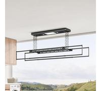 Tendedero ajustable para colgar en la pared, tendedero eléctrico de aluminio para ahorrar espacio, solución de secado en interiores, ideal para apartamentos y espacios pequeños