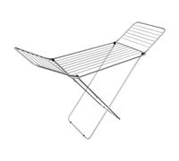 Tendedero con alas Gimi Alucom (Longitud cuerda de tender: 20 m, L x An x Al: 129 x 6,3 x 55,5 cm, Gris)