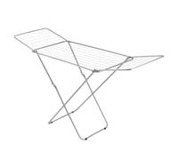Metaltex VULCANO - Tendedero epoxi con alas, 18 metros de tendido, gris