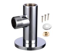 Tendedero de codo - Codo de pared de suministro | Conector De manguera de ducha | Conector Del brazo De Extensión De Cabeza De Ducha | Conector De Pared Y Adaptador A Prueba De Fugas | Reemplazo De