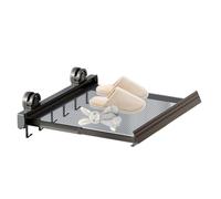 Tendedero de pared para ropa de cama, tendedero de ropa de pared | Tendedero de pared con ventosa retráctil con red - Soporte de almacenamiento multifuncional con 6 ganchos, para baño, balcón