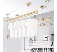 Tendedero de polea para secadora de techo, solución compacta para ropa interior que ahorra espacio para un secado eficiente