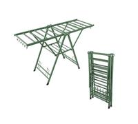 Tendedero de Ropa con Pinzas para Calcetines, de aleación de Aluminio con diseño de alas de Gaviota, Plegable para un fácil Almacenamiento, tendedero Plegable para Interiores y Exteriores.