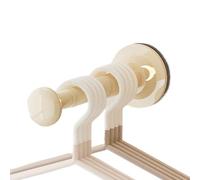 Tendedero de ropa con ventosa, retráctil montado en la pared, 11.7/6.6/5.2 pulgadas, ahorro de espacio de lavandería, diseño plegable de fuerte sujeción para baño y espacios pequeños (multicolor)