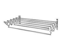 Tendedero de Ropa de 60 cm, Tendedero de Acero Inoxidable, Tendedero de Ropa Estable Plegable Toallero, Percha para Secadora de Ropa Montada en la Pared con Ganchos (Size : 60cm/23.6in) Marriage