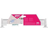 Tendedero de Ropa Gimi Modelo Skatto en Aluminio 70x50cm Blanco/Plata