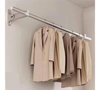 Tendedero de Ropa Plegable de Pared, con Estructura de Aluminio Que Ahorra Espacio, Ideal para Apartamentos pequeños.