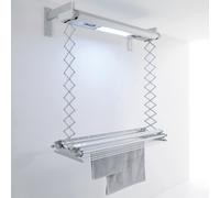 Tendedero eléctrico extensible de techo o pared con mando a distancia