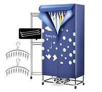 Tendedero Eléctrico, Tendedero Calefactable Dry Buddy, Tendedero de Ropa para Interiores, Plegable, Control Remoto, 1000 W, 3 Velocidades, Secador de Aire, Ropa para Interiores, Cápsula de Secado El