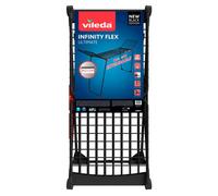 Vileda Stendibiancheria Infinity Flex, Tendedero Plegable, Negro