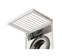 Tendedero Extraíble For Lavadora, Fabricado En Aleación De Aluminio, con Percha Oculta Ajustable Y Capacidad De Carga De 30 Kg.(660-710mm)
