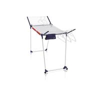 Tendedero Leifheit 81520 plegable azul y blanco compacto