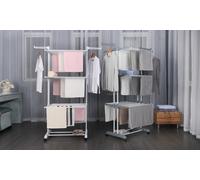 Tendedero multifuncional con 20 m de cuerda de Herzberg: Negro