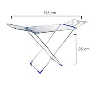 Tendedero oryx plegable aluminio con alas