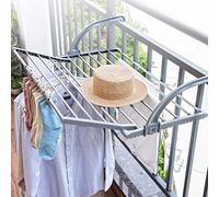 Tendedero Para Balcón Colgante, Tendedero De Acero Inoxidable, Tendedero De Ropa Extensible, Secador De Pared, Tendedero De Ropa Plegable, Zapatero, Tendedero Balcón Barandilla, Toalleros Calcetines