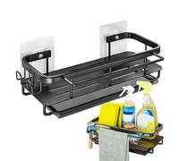 Tendedero para Cocina - Porta Esponja Cocina escurridor Platos - Escurreplatos Pared, Ahorra Espacio sobre el Fregadero, jabonera con Soporte para Toallas y Ganchos