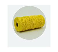 Tendedero para exteriores, Cuerda de algodón macramé 100M 3mm 35 colores for embalaje regalo montado en la pared DIY(7)