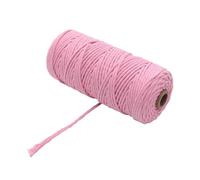 Tendedero para exteriores, Cuerda de algodón multicolor Cordón macramé Manualidades bricolaje 2-4 mm 50-100 M(Color 13,4MM 50M)