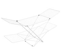 Tendedero para Ropa Gimi Top Metal y Plástico con Prolongador Blanco