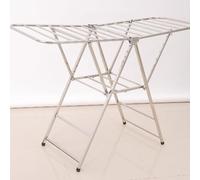 Tendedero Plegable de 2 Niveles con alas de Gaviota Ajustables en Altura, tendedero de Ropa Independiente de Aluminio, tendedero Plegable para Ropa, Toallas y sábanas.