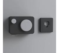 Tendedero retráctil de 4,2 m, tendedero retráctil montado en la pared, que no se hunde, tendederos de acero inoxidable 304, tendedero for interiores y exteriores(Black)