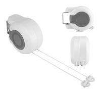 Tendedero Retráctil de Exterior 26m (2x13m) Tendedero Cuerdas Extensible para Ropa, Toallas y Sábanas, Cuerda Retráctil para Balcón, Jardín o Terraza