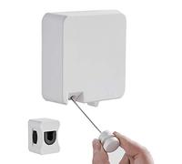 Tendedero Retráctil Exterior Línea de Lavado Ajustable Montado en la Pared 6 Metros Acero Inoxidable Tendedero de Ropa Resistente Cuerda de Secado para Interiores Hotel Terrazas Balcones