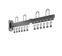 Tendedero retráctil para colgar en la pared, colgador plegable con ganchos para un secado eficiente y una solución que ahorra espacio