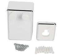 Tendedero retráctil Pared Acero Inoxidable para Ropa Interior balcón Secado Aire Libre Blanco