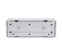 Tendedero telescópico de doble uso, tendedero invisible Doble protección Estirar libremente para interiores para colgar la ropa seca y húmeda(white)